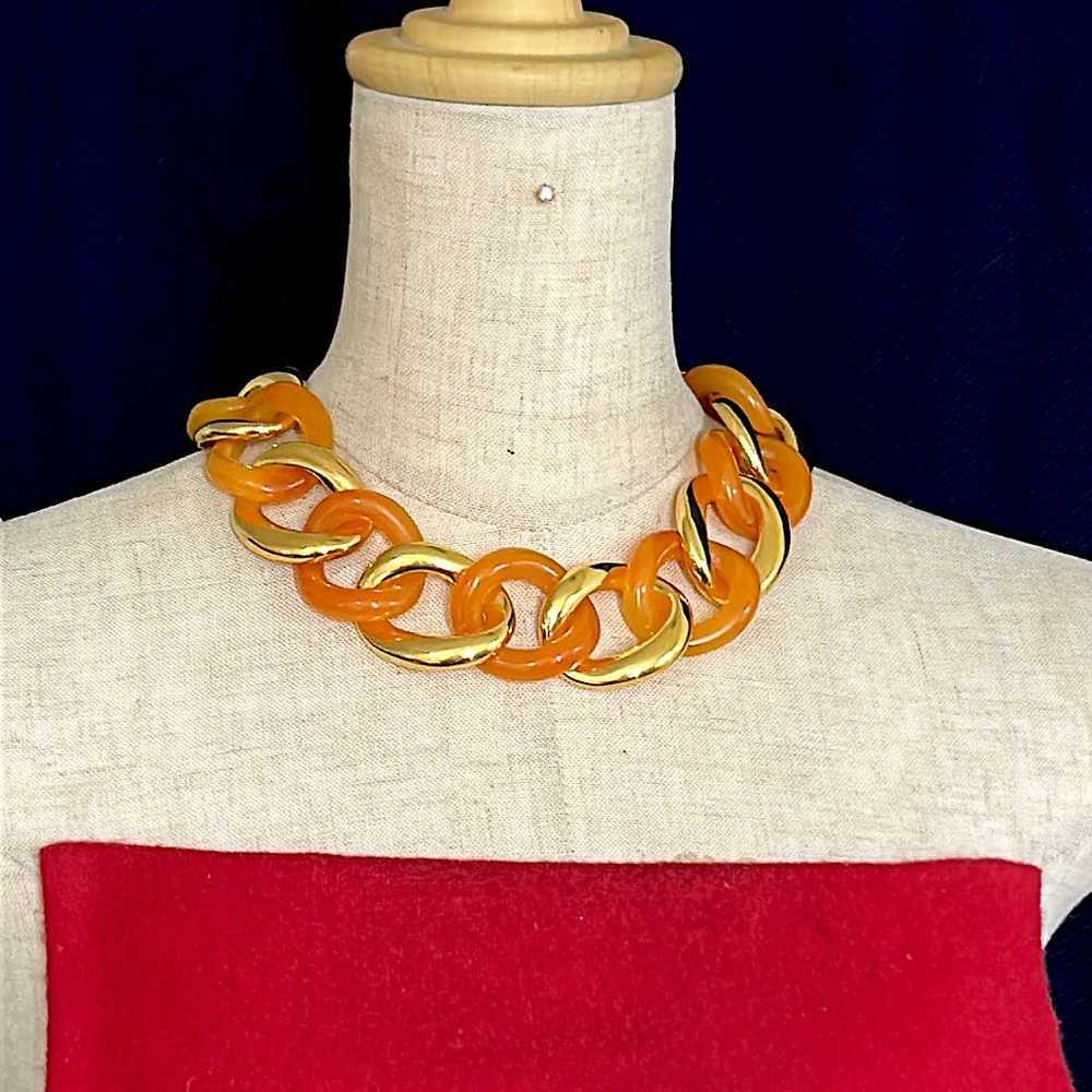 Kenneth J Lane Statement Necklace - image 1